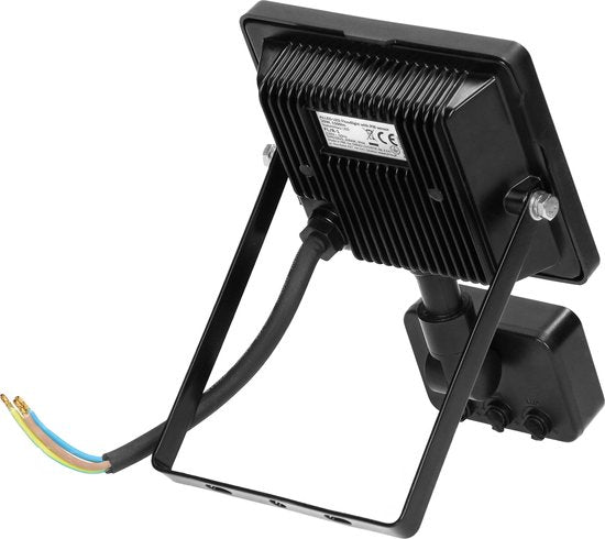 Schijnwerper met bewegingssensor - Tuinverlichting IP44 - Flootlight buiten 1500 lumen - Buitenverlichting 4000K - Zwart - afbeelding 2