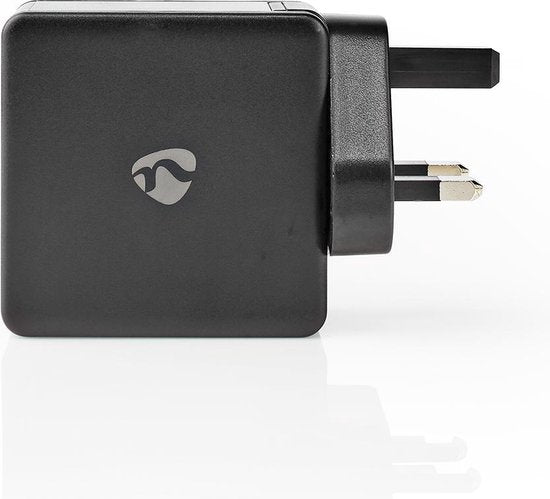 Nedis Oplader - 48 W - Snellaad functie - 2x 3.0 A - Outputs: 2 - USB-A / USB-C™ - Geen Kabel Inbegrepen - Automatische Voltage Selectie - afbeelding 4