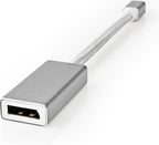 Nedis Mini DisplayPort-Kabel - DisplayPort 1.2 - Mini-DisplayPort Male - DisplayPort Female - 21.6 Gbps - Verguld - 0.20 m - Rond - Gevlochten - Zilver - Cover Window Box - afbeelding 5