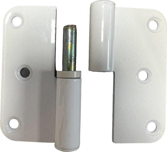 Paumelle merk CEUR 80mm x 80 mm 12 stuks in doos Staal Links - afbeelding 2