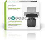 Speakerbeugel - Geschikt voor: Universeel - Plafond / Wand - 20 kg - Full Motion - Draaibaar - Staal - Zwart - afbeelding 5