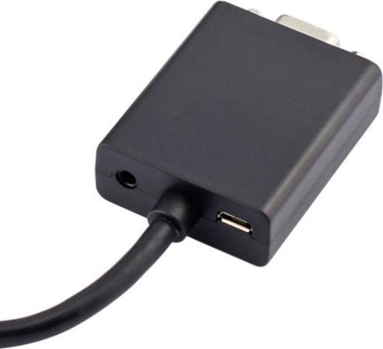 Nedis HDMI naar VGA + 3,5mm adapter - zwart - 0,20 meter - afbeelding 16