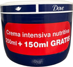 2 stuks Dove Creme 400 ml (250ml + 150ml Gratis) Intensief Voedende creme - afbeelding 2