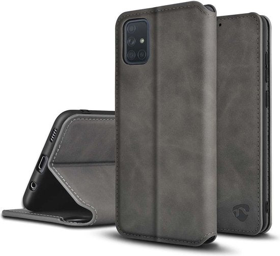 Nedis Smartphone Wallet Book - Gebruikt voor: Samsung - Samsung Galaxy A71 - Geschikt voor 8 Kaarten - Zwart - PU / TPU - Verstelbare standen - afbeelding 3