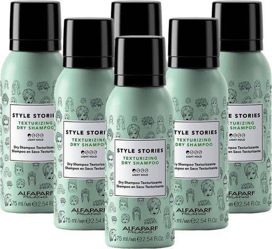 Alfaparf Style Stories Texturizing Dry Shampoo 75ml - 6 stuks - afbeelding 1