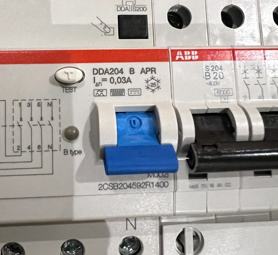 ABB 2CSB204592R1400 AARDLEK in combinatie met SCDS254001R0205 400 volt - afbeelding 4