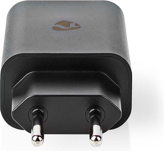 Nedis Oplader - 30 W - PD3.0 27W / PD3.0 30W / QC3.0 - 1.5 / 2.0 / 2.5 / 3.0 A - Outputs: 1 - USB-C - Automatische Voltage Selectie - Zwart - afbeelding 6