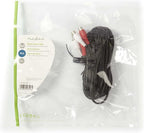 Stereo-Audiokabel - 2x RCA Male - 2x RCA Female - Vernikkeld - m - Rond - Zwart - afbeelding 18