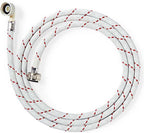 Nedis Nylon Toevoerslang - 3/4'' - 3/4'' - 10 Bar - 2.50 m - Toepassing: Schotel / Wasmachine - Nylon - Rood / Wit - afbeelding 2