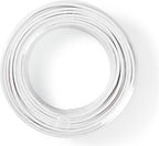 Nedis Speaker-Kabel - 2x 2.50 mm² - CCA - 25.0 m - Rond - PVC - Wit - Folieverpakking - afbeelding 3
