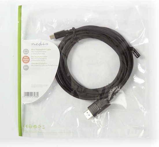 Mini-DisplayPort - | Mini-DisplayPort Male - DisplayPort Male | m | - afbeelding 27