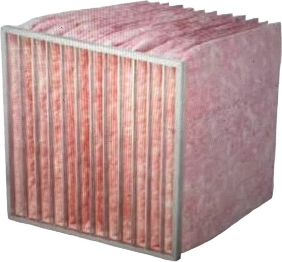 AFPRO Zakkenfilter HQ85B8-6 490mm x 592 mm x 635 mm - afbeelding 1