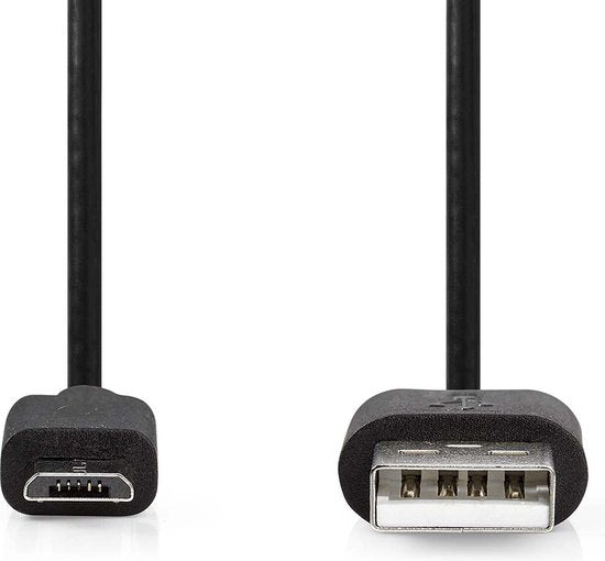 Nedis USB-kabel m 2.0 Micro-USB B Zwart - afbeelding 32