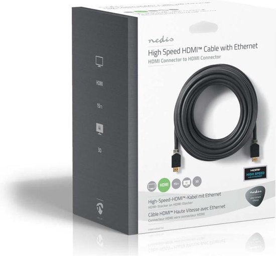 High Speed met Ethernet | HDMI™ Connector | HDMI™ Connector | | | m | | | Antraciet | - afbeelding 66