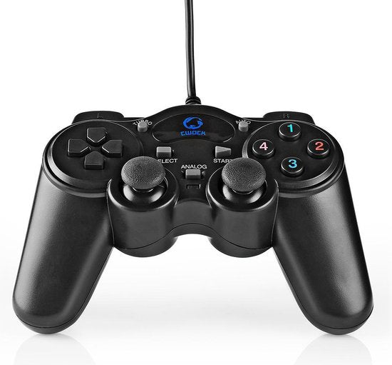 Nedis Gamepad | Force Feedback | USB-Voeding | Werkt met USB-Apparaten - afbeelding 4