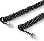 Nedis Telecomkabel - RJ10 Male - RJ10 Male - 5.00 m - Kabel design: Gekruld - Kabeltype: RJ10 - Zwart - Envelop - afbeelding 3