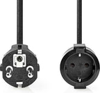 Nedis electriciteitssnoer Zwart m Netstekker type E CEE7/4 - afbeelding 10