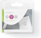 Nedis USB-C Adapter - USB 3.2 Gen 1 - USB-C Male - VGA Female 15p - 1080p - 5 Gbps - 0.20 m - Rond - Vernikkeld - PVC - Wit - Polybag - afbeelding 5