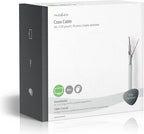 Nedis Coaxkabel op Haspel - 4G / LTE Secure - 75 Ohm - Drievoudig Afgeschermd - ECA - 50.0 m - Coax - PVC - Wit - Gift Box - afbeelding 4