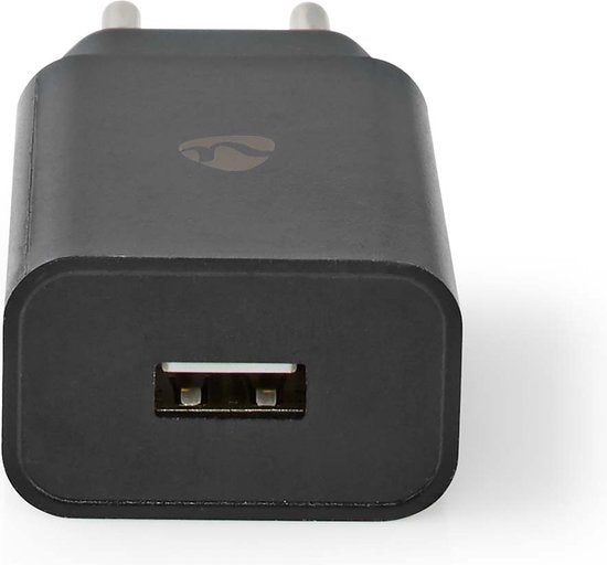 Nedis Oplader - 12 W - 1x 2.1 A - Outputs: 1 - USB-A - Micro-USB - 1.00 m - Single Voltage Output - Zwart - afbeelding 4