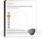 Nedis Netwerk Kabel Rol - CAT5e - Stranded - U/UTP - Koper - 100.0 m - Binnenshuis - Rond - PVC - Grijs - Gift Box - afbeelding 9