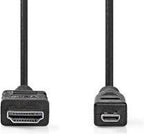 High Speed HDMIâ„¢-kabel met Ethernet | HDMIâ„¢-connector - HDMIâ„¢-micro-connector | 1,5 m | Zwart - afbeelding 3