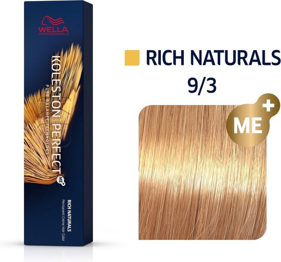 Wella Professionals Koleston Perfect Me+ - Haarverf - 60ml 9/3 — EAN 8005610627625