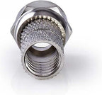 F-connector | Mannelijk | Voor 6,8mm-coaxkabels | 25 stuks | Metaal - afbeelding 44