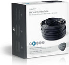 Nedis CCTV-Security Kabel - BNC / DC - 30.0 m - Rond - PVC - Zwart - Gift Box - afbeelding 4