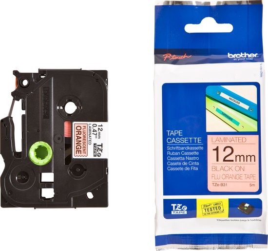 Brother Tape gelamineerd 12mm - afbeelding 7