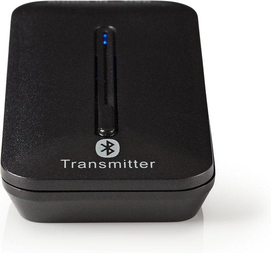 Nedis Bluetooth-Zender - Input: 1x TosLink Female - AptX Low latency / AptX / SBC - Maximaal 2 Apparaten - Zwart - afbeelding 1
