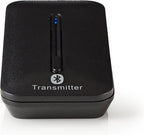 Nedis Bluetooth-Zender - Input: 1x TosLink Female - AptX Low latency / AptX / SBC - Maximaal 2 Apparaten - Zwart - afbeelding 1