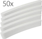 50x boemerang nagelvijl #100/180, wit - afbeelding 4