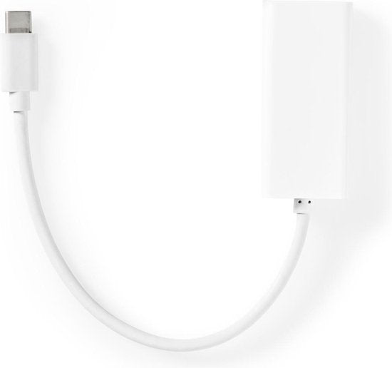 Nedis USB-netwerkadapter - USB 3.2 Gen 1 - 1000 Mbps - USB-C Male - RJ45 Female - 0.20 m - Rond - Vernikkeld - Vertind-Koper - Wit - Envelop - afbeelding 14