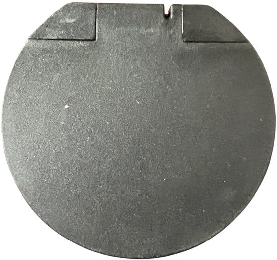 Scame Opbouw Cover voor Laadpaal , Type 2 Wandcontactdoos Klepje, EV klep, 200.23260CR met Rubber , Boutjes en sticker voor diversen laadpalen - afbeelding 1