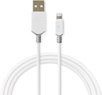 Nedis Lightning Kabel - USB 2.0 - Apple Lightning 8-Pins - USB-A Male - 480 Mbps - Verguld - 2.00 m - Rond - PVC - Grijs / Wit - Doos - afbeelding 8