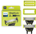 Philips OneBlade 360 Blade Body Kit - Vervangmesjes Body Kit - 2 stuks - QP624/50 - afbeelding 1