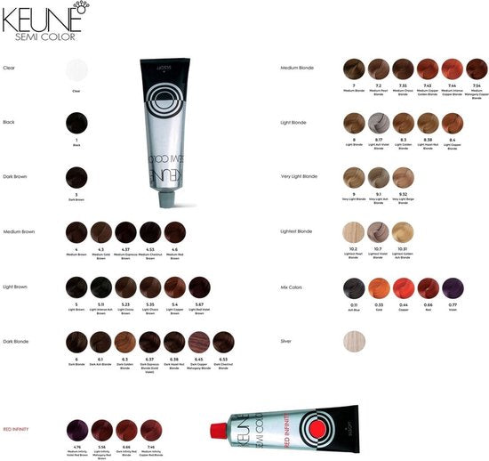 Keune - Semi - Haarverf - 60ml - 0.34 - afbeelding 5
