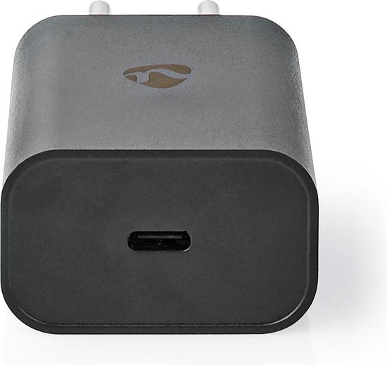 Nedis Oplader - 30 W - PD3.0 27W / PD3.0 30W / QC3.0 - 1.5 / 2.0 / 2.5 / 3.0 A - Outputs: 1 - USB-C - Automatische Voltage Selectie - Zwart - afbeelding 12
