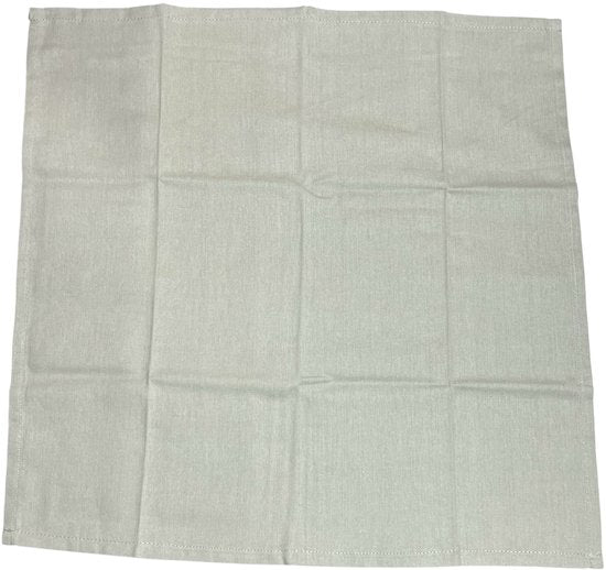 40 x Theedoek 50 cm x 50 cm Grijs 100 % Katoen - afbeelding 8