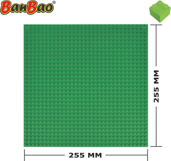 BanBao Groene Basisplaat - 8482 - afbeelding 1