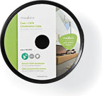 Nedis IEC (Coax) CAT6 Combikabel op rol - RG59 - 75 Ohm - Dubbel Afgeschermd - ECA - 15.0 m - Rond - Wit - Rol - afbeelding 2
