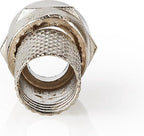 F-connector | Mannelijk | Voor 6,8mm-coaxkabels | 25 stuks | Metaal - afbeelding 9