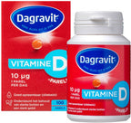 Dagravit Vitamine D Parels 10 µg - 2 x 100 capsules - Voordeelverpakking - afbeelding 3