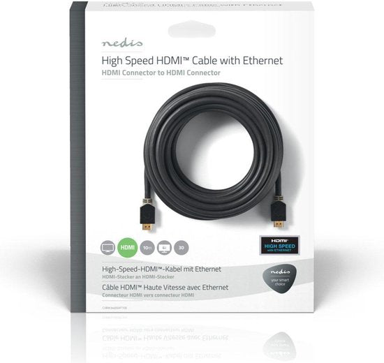 High Speed met Ethernet | HDMI™ Connector | HDMI™ Connector | | | m | | | Antraciet | - afbeelding 2