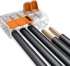 Wago 221-415 klemmenblok 1P Oranje, Transparant (25 stuks) - afbeelding 2