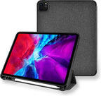 Nedis Tablet Folio Case - iPad Pro 12.9" 2020 - Ingebouwde potloodhouder - Auto-wake-functie - Grijs / Zwart - Polycarbonate / TPU - afbeelding 4