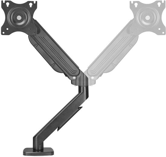 Nedis Monitorbeugel voor Bureaus - Gasveer - 15 - 32 " - 75x75 / 100x100 - Draai- en Kantelbaar - afbeelding 14