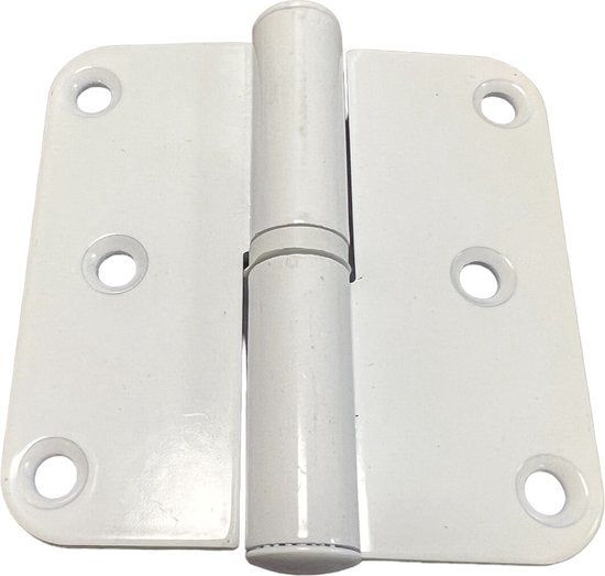 12 stuks (volle doos) Paumelle merk CEUR 80mm x 80 Staal Rechts - afbeelding 1
