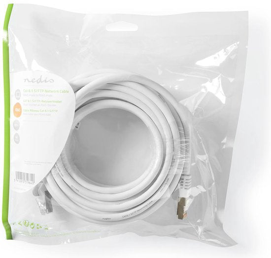 Nedis Cat 8.1 Netwerkkabel - S/FTP - RJ45 Male - RJ45 Male - m - Rond - LSZH - Label - afbeelding 4